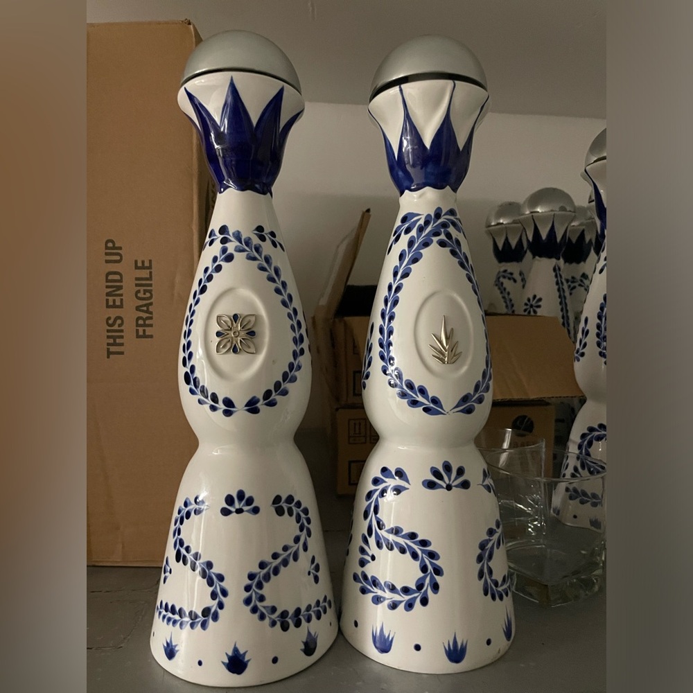 Clase azul empty bottle, one per order, different designs